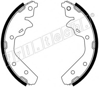 Комплект тормозных колодок fri.tech. купить