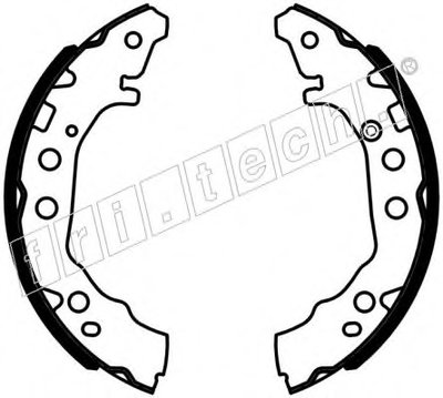 Комплект тормозных колодок fri.tech. купить