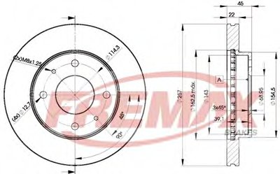 Тормозной диск Premium Carbon + FREMAX купить