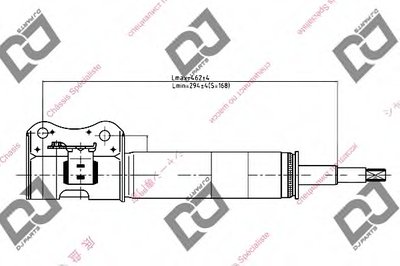 Амортизатор DJ PARTS купить