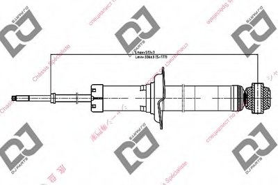 Амортизатор DJ PARTS купить