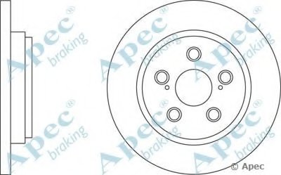 Тормозной диск APEC braking купить