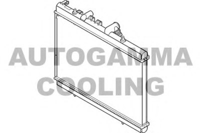 Радиатор, охлаждение двигателя AUTOGAMMA купить