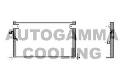 Конденсатор, кондиционер AUTOGAMMA купить