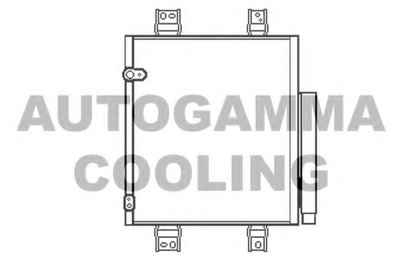 Конденсатор, кондиционер AUTOGAMMA купить