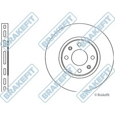 Тормозной диск Brake Fit APEC braking купить