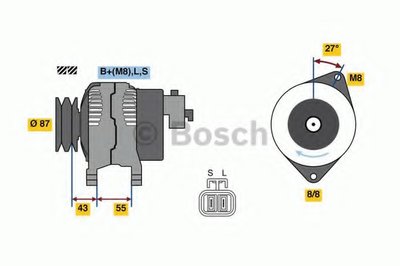 Генератор BOSCH купить