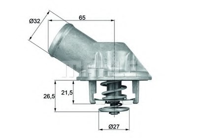 Термостат, охлаждающая жидкость MAHLE ORIGINAL купить