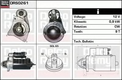 Стартер Remanufactured REMY (Light Duty) DELCO REMY купить