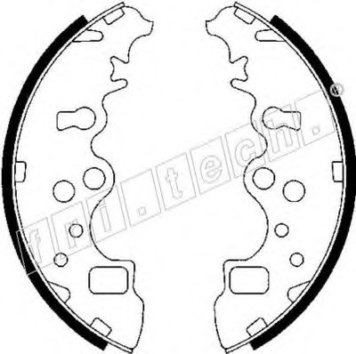 Комплект тормозных колодок fri.tech. купить