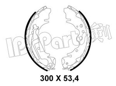 Тормозные колодки IPS Parts IPS Parts купить