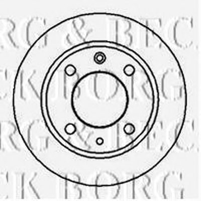 Тормозной диск BORG & BECK купить
