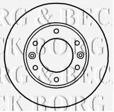 Тормозной диск BORG & BECK купить