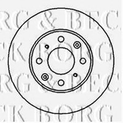 Тормозной диск BORG & BECK купить