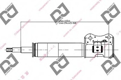 Амортизатор DJ PARTS купить