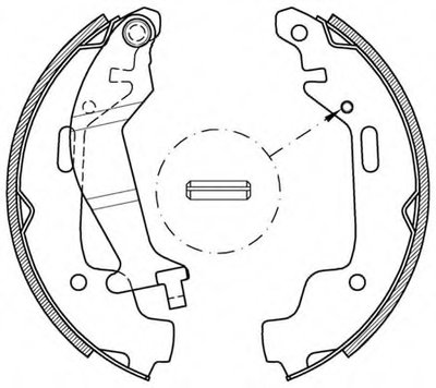 Комплект тормозных колодок ADVANCE OPEN PARTS купить