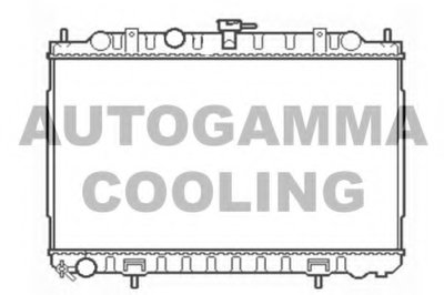 Радиатор, охлаждение двигателя AUTOGAMMA купить