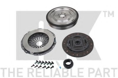 Комплект сцепления 4 in 1 kit (3 in 1 kit + Rigid Flywheel) NK купить