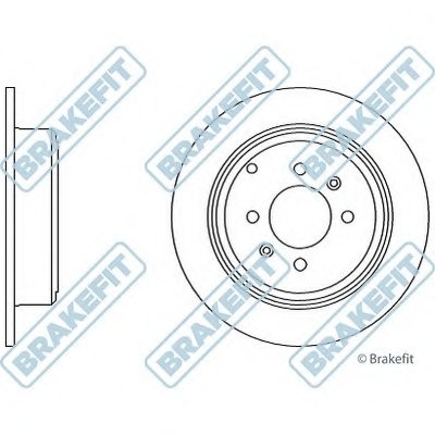 Тормозной диск Brake Fit APEC braking купить