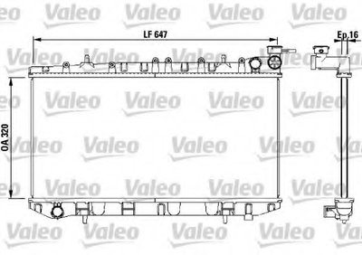 Радиатор, охлаждение двигателя VALEO купить