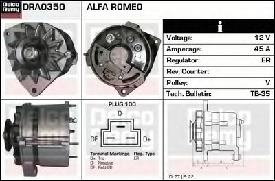 Генератор Remanufactured REMY (Light Duty) DELCO REMY купить