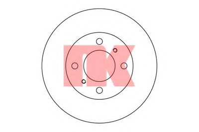 Тормозной диск NK купить