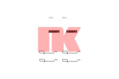 Комплектующие, колодки дискового тормоза NK