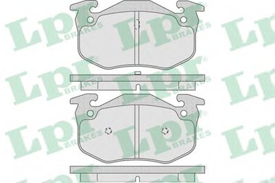 Комплект тормозных колодок, дисковый тормоз LPR купить