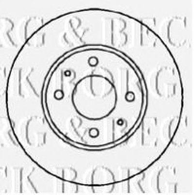 Тормозной диск BORG & BECK купить