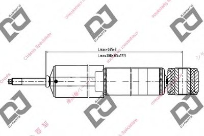 Амортизатор DJ PARTS купить