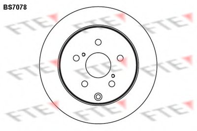 Тормозной диск FTE купить