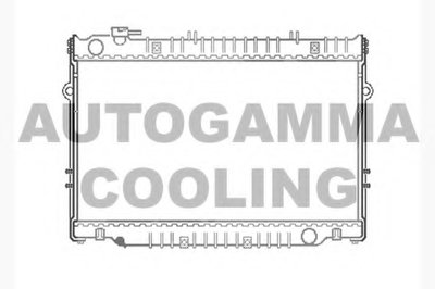 Радиатор, охлаждение двигателя AUTOGAMMA купить