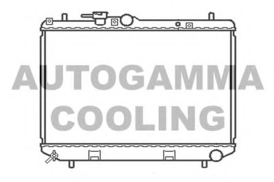 Радиатор, охлаждение двигателя AUTOGAMMA купить