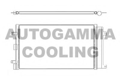 Конденсатор, кондиционер AUTOGAMMA купить