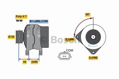 Генератор BOSCH купить