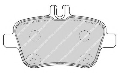 Комплект тормозных колодок, дисковый тормоз PREMIER FERODO купить