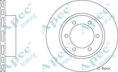 Тормозной диск APEC braking купить