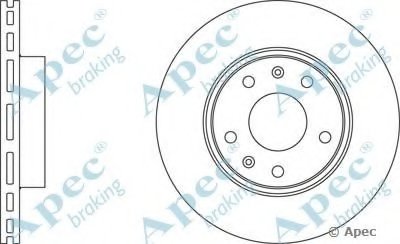 Тормозной диск APEC braking купить