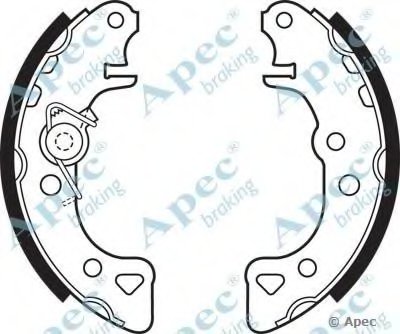 Тормозные колодки APEC braking купить