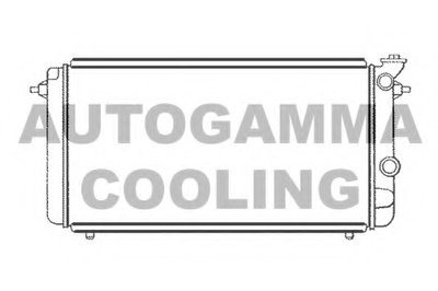 Радиатор, охлаждение двигателя AUTOGAMMA купить