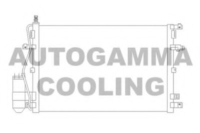 Конденсатор, кондиционер AUTOGAMMA купить