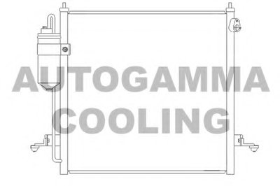 Конденсатор, кондиционер AUTOGAMMA купить
