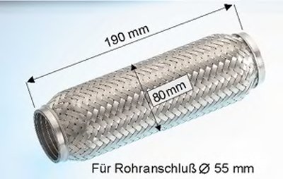Гофрированная труба, выхлопная система EBERSPÄCHER