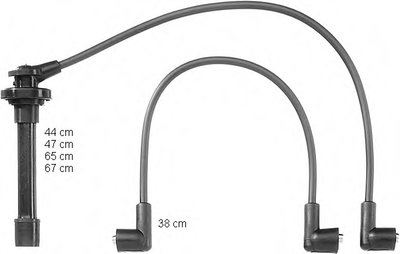 Комплект проводов зажигания