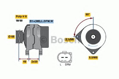 Генератор BOSCH купить