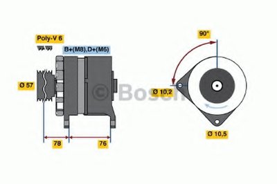 Генератор BOSCH купить