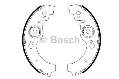 Комплект тормозных колодок BOSCH купить