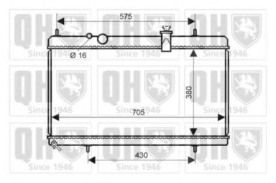 Радиатор, охлаждение двигателя QUINTON HAZELL купить