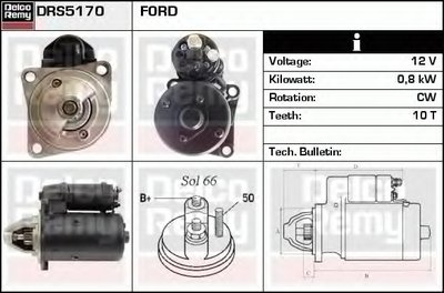 Стартер Remanufactured REMY (Light Duty) DELCO REMY купить