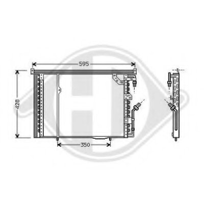 Конденсатор, кондиционер DIEDERICHS купить
